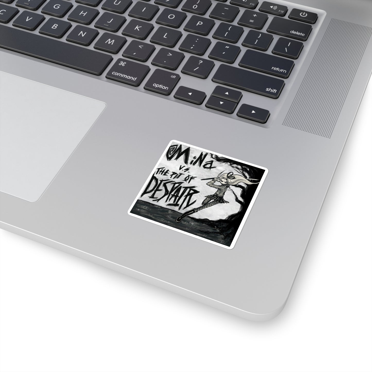 Mina vs the Pit of Despair Sticker