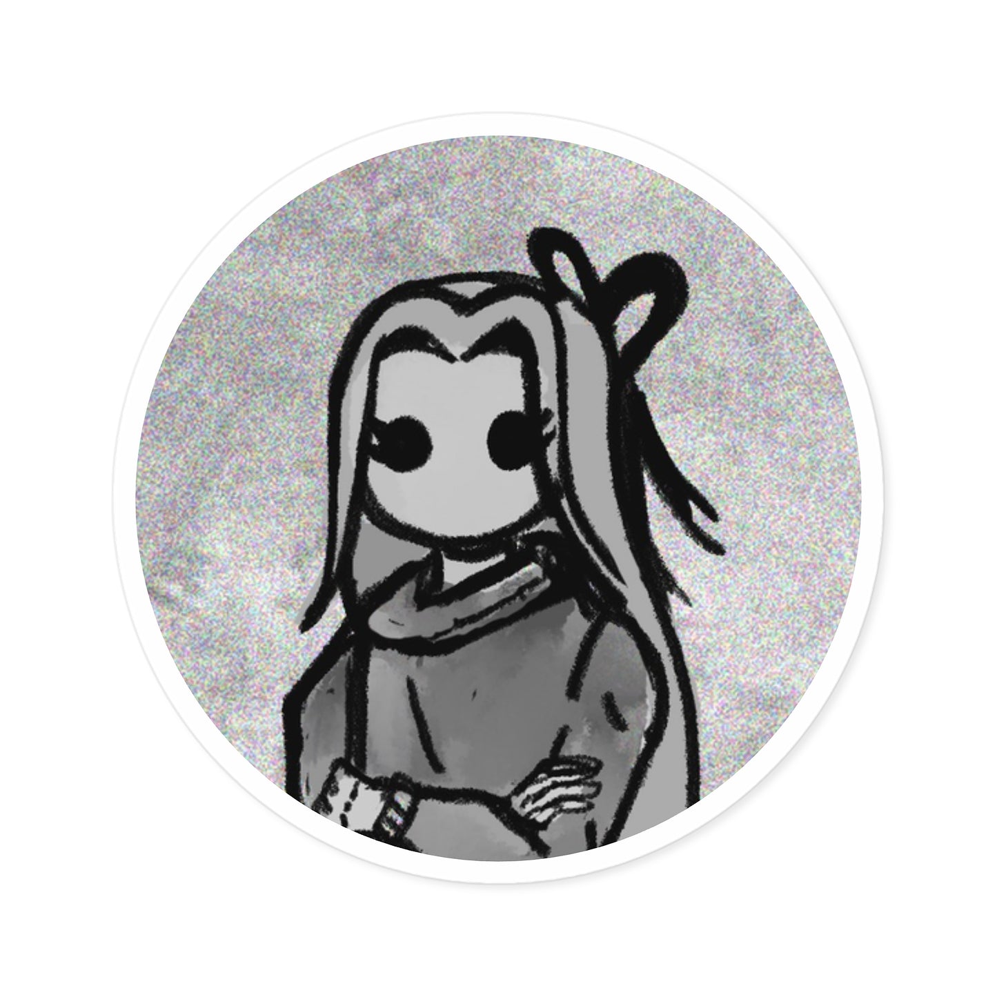 Mina Chilling Sticker